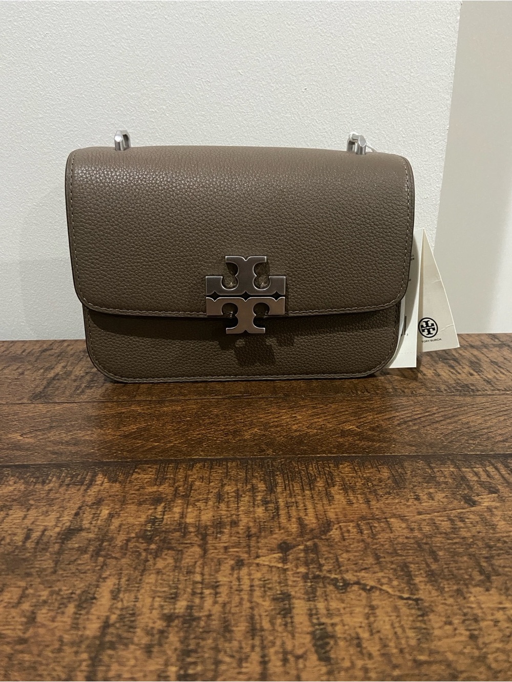Tory Burch Pebbled Leather SMALL ELEANOR
CONVERTIBLE SHOULDER BAG